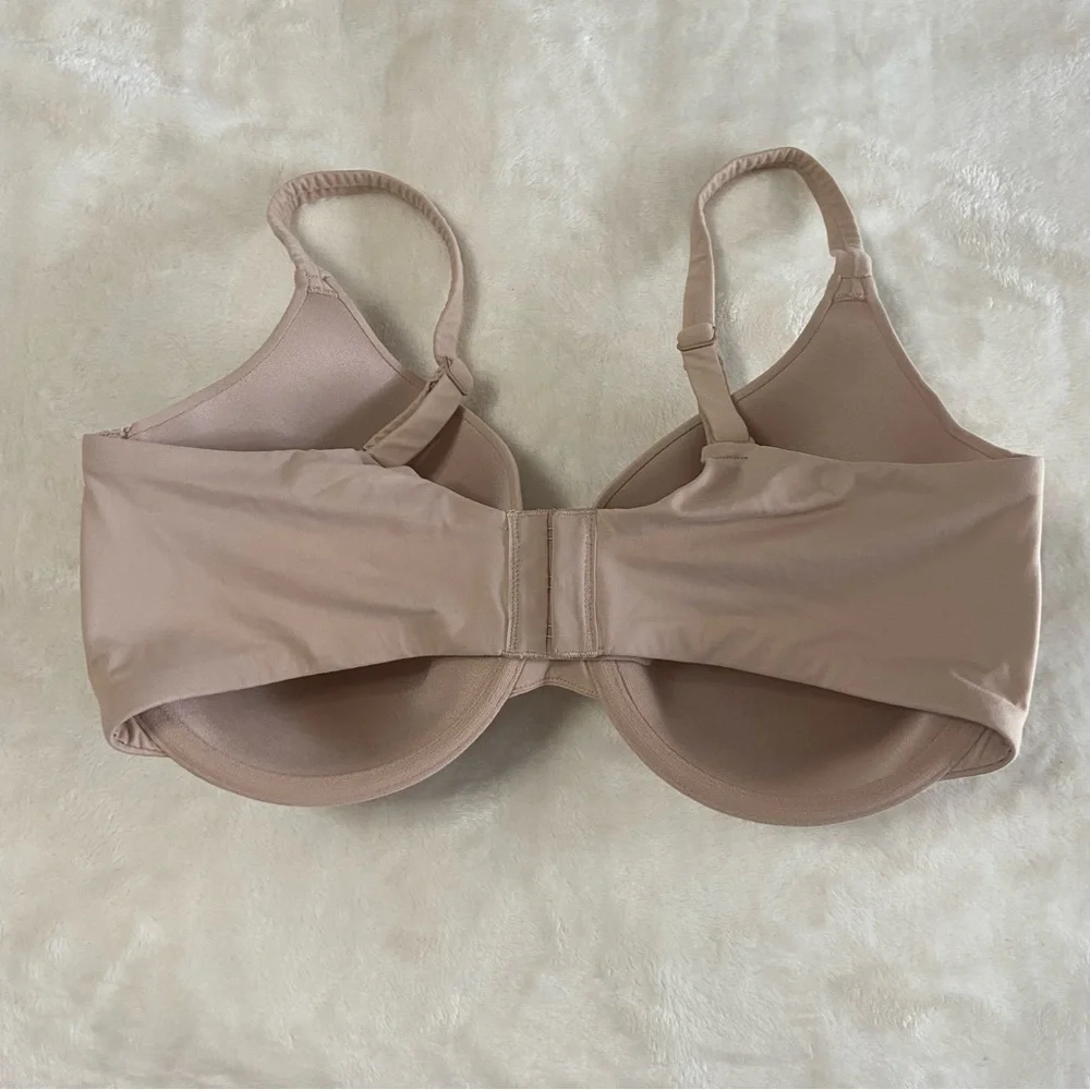 SKIMS / Nude Lightly Lined Padded Underwire Bra Size 34DDD - Picture 2 of 6